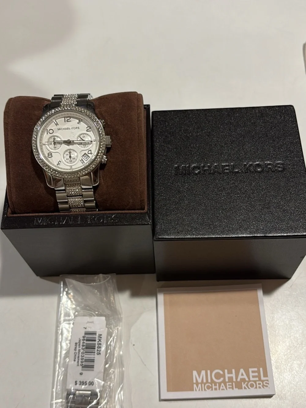 Michael Kors Silver Stainless Steel Bracelet Link Set